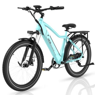 27.5" RCB G5 Electric Bike – E-Bike With NFC &; APP, 7 Speeds, Removable Battery 36V 13Ah - Blue