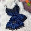 Set Pijamale de Catifea Toamnă Iarnă Femei Lenjerie Sexy Îmbrăcăminte de Noapte Pijamale Drăguțe Top Cami și Pantaloni Scurți Seturi Pijamale Îmbrăcăminte de Casă