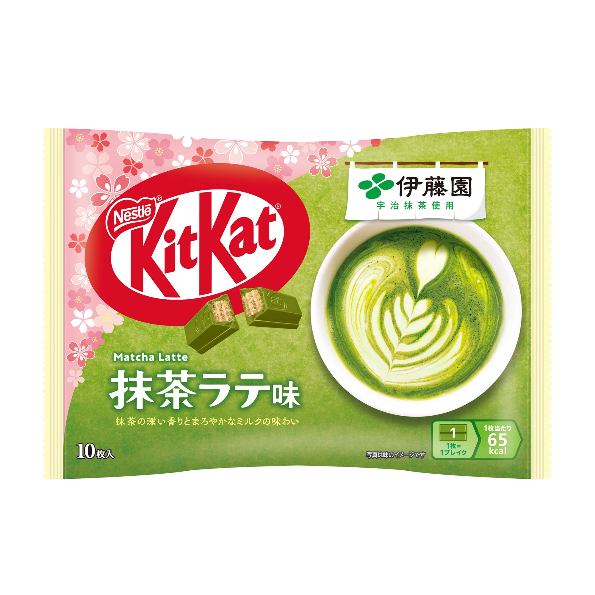 

Nestle KitKat Itoen Вкус Матча Латте 10 штук x 12 пакетиков