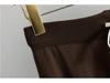 Women's Korean Fashion Striped Sweater & Wide-Leg Pants Knitted Set