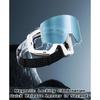 Magnetic Ski Goggles Double Layer Windproof Anti-fogging Snow Goggles Men's Outdoor Snow Mountaineering Windshield Eyewear