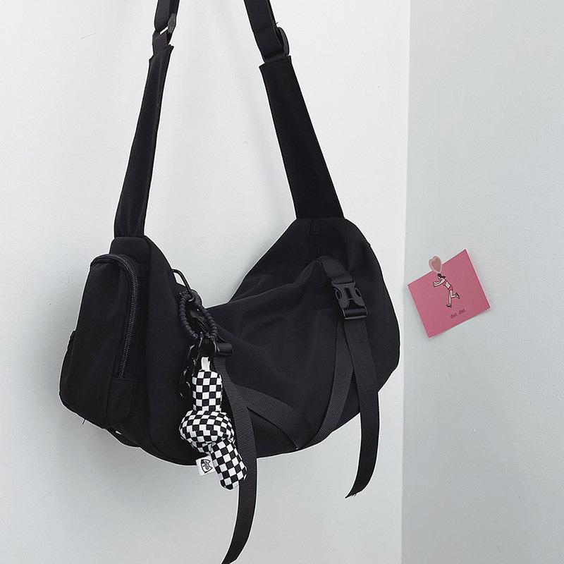 

Трендовая универсальная мужская сумка-мессенджер в стиле Харадзюку большой вместимости