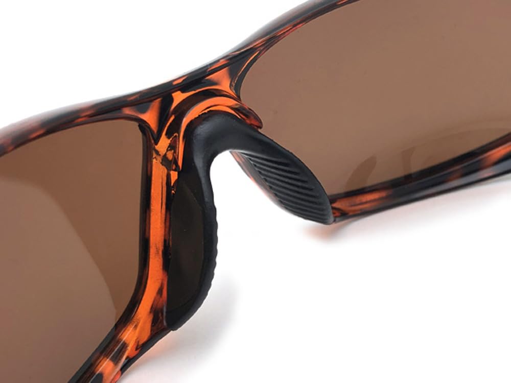 [SPEED ADDICT] CLASSIC PORALIZED BIKER SHADE WIND GUARD (Classic Polarized Biker Shade Wind Guard) Tortoiseshell x Polarized Brown