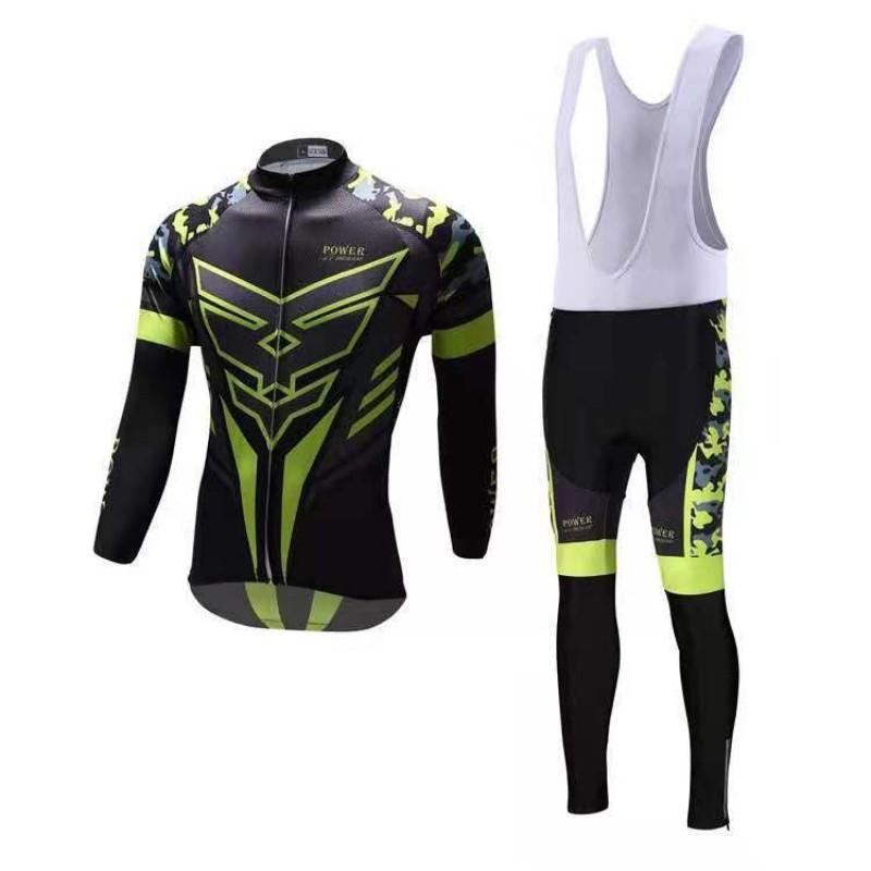 Men Women Cycling Jersey Long Sleeve Road Mountain Bike Sport Shirt Breathable Quick Dry Fall Season