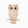 Vintage Owl Brooches for Women Men Fashion Owl Animal Pin Office Party Casual Accessory Jewelry Gifts