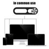1-2Pcs Black Webcam Cover for IPhone Anti-hacker Shutter Privacy Protection Slide Shield Anti-peep for SmartPhone Laptop Camera