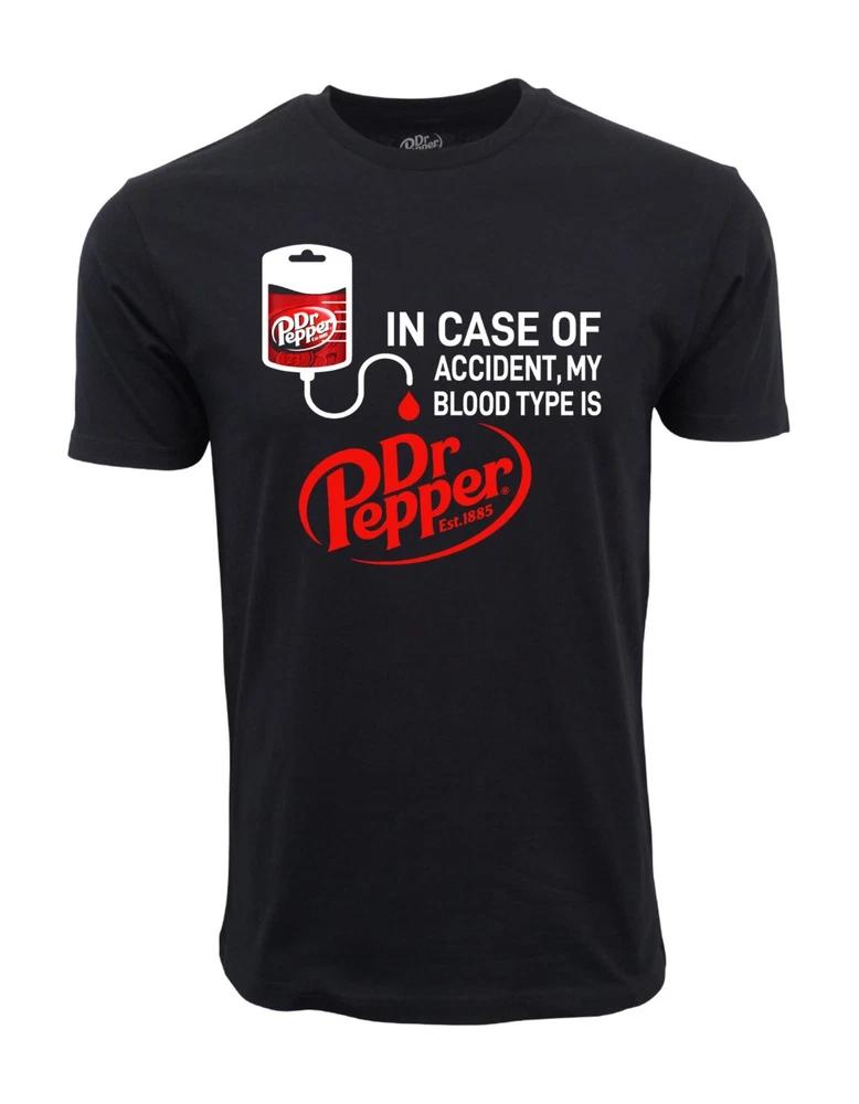 Dr Pepper My Blood Type Is Dr Pepper T Shirt S
