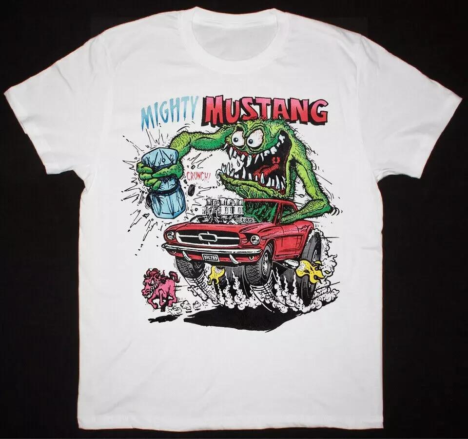 

Ed Big Daddy Roth Rat Fink White Tee Adult Unisex Shirt S To 5XL Unisex T-Shirt XXXXL