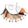 Nordic Star Cotton Triangle Flag Banner for Wedding or Kindergarten Decor