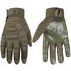 Tactical Cycling Gloves With Touchscreen Fingers Anti-Slip Grip Breathable Knit Fabric Mountain Biking Hiking Outdoor Sports