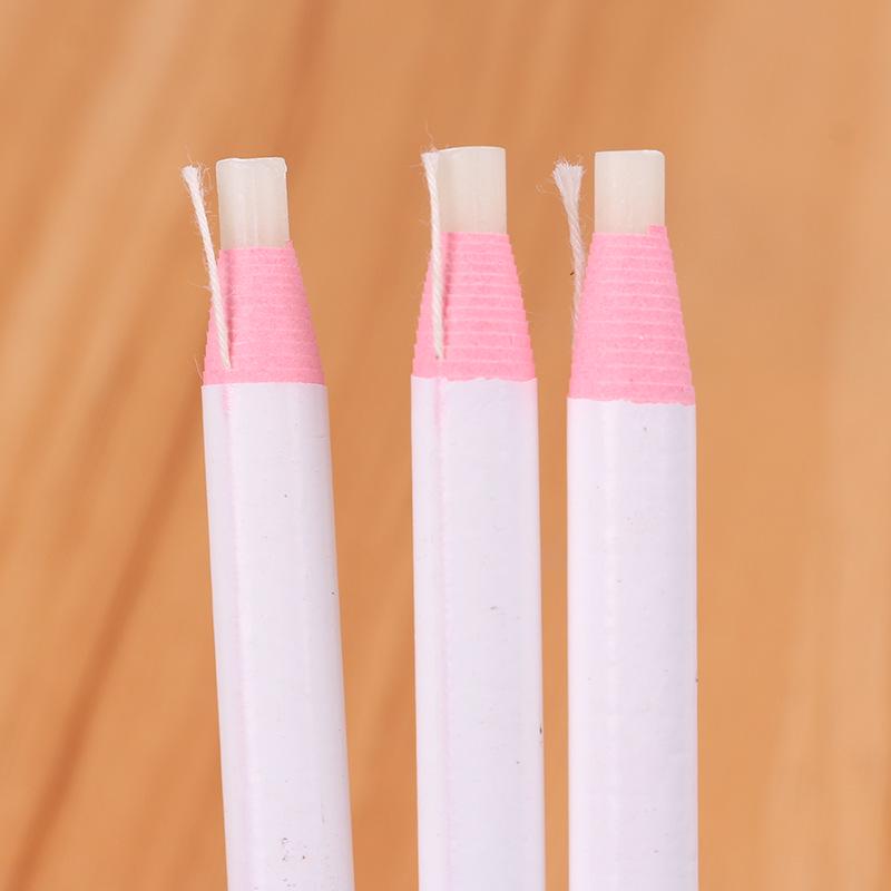

Белый восковой карандаш с воздушным удалением для текстиля - Не требующий заточки, с отрывной нитью для маркировки одежды и дома белый