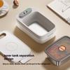 Rechargeable Lunch Box With 14000mAh Battery 7 Stage Heating Control 304 Detachable Inner Container Wireless Food Heating System