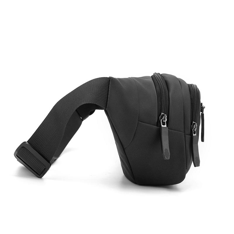 Męska torba na pas Lekka mała torba Sportowa torba na klatkę piersiową Torba na ramię Crossbody