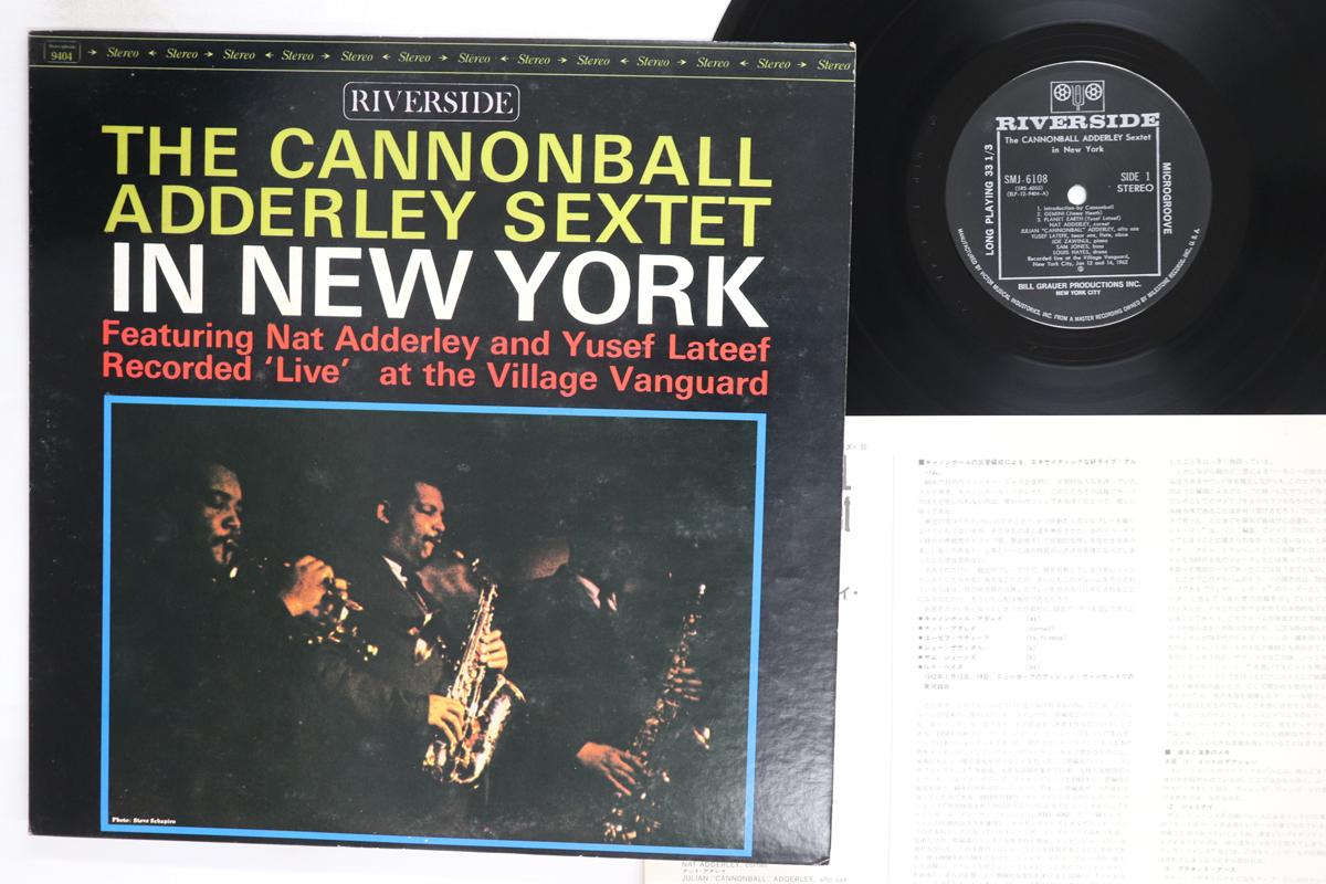 

LP Record CANNONBALL ADDERLEY In New York SMJ6108 RIVERSIDE 1975 Japan Jazz Used