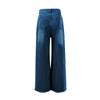 Women's Wide-leg Jeans, High-waisted Loose-fitting Jeans, Boyfriend Jeans, Elastic Waist, Stretch Jeans, Wide-leg Jeans