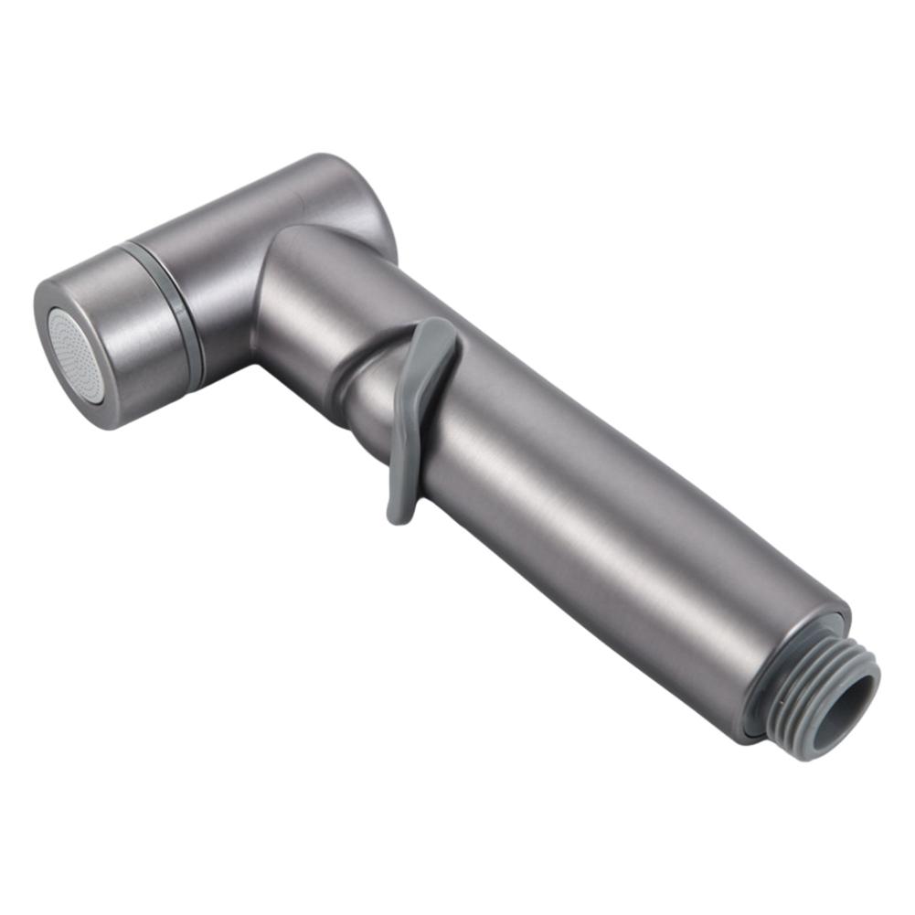 Hygienic Shower Toilet Bidet Sprayer Shower Head Handheld Toilet Bidet Douche Wall-mounted Double Outlet Bathroom Sprayer