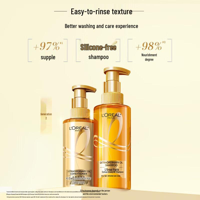 L'Oréal Extraordinary Oil Shampoo & Conditioner Set