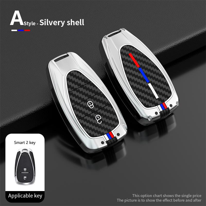 Car Key Case Cover Shell Holder for Chevrolet Onix Equino Orlando Cruze Spark Sonic Camaro Volt Bolt Trax Malibu Blazer Traverse