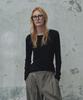 FROMWHERE Basic Slim Fit T-Shirt_Black