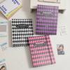 A5 Kpop Photocard Binder Collect Book Ins Šachovnice Idol Fotoalbum Držák karet Kawaii Složení Papírnictví Kniha