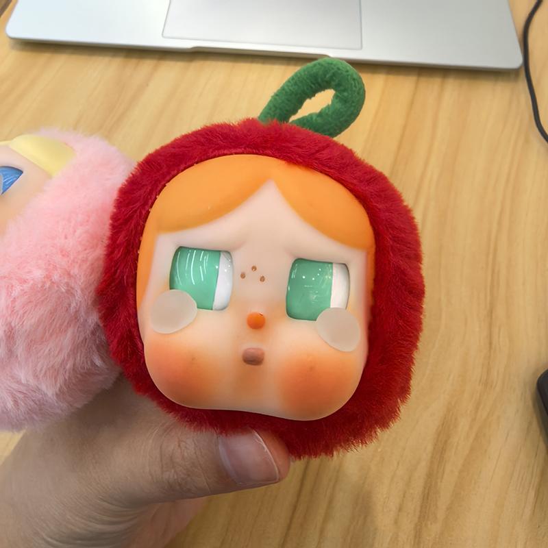 1 Piece High Quality Bag Keychain Crybaby Love You Cherry Much Series  Cute Plush Doll Pendant Fans Gift