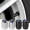 Aluminum Alloy Car Tire Valve Caps Airdust Waterproof Tyre Rim Stem Cover For Ford Focus Fiesta Ranger Mondeo Kuga Mondeo SHELBY