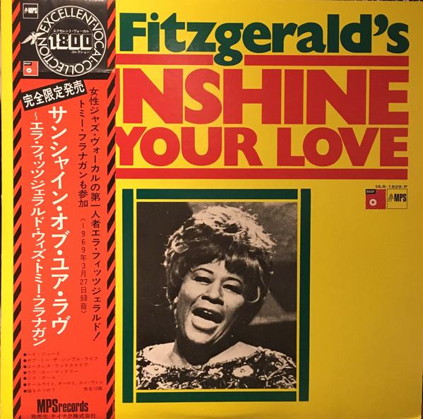 

LP Record ELLA FITZGERALD - Sunshine Of Your Love ULS1829P MPS Records Japan Jazz Used