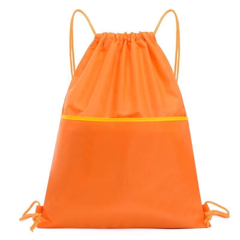 

Large Capacity Sports Backpack: Drawstring Shoulder Bag for Basketball & Volleyball Storage and Training Under 20L оранжевый