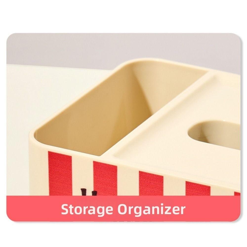 Creative Napkin Storage Case Cartoon Pattern Napkin Storage Box Paper Towel Holder Home Decoration