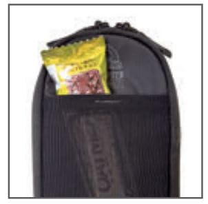 Granite Gear Add-On Pocket Plus, Black, 2210900179