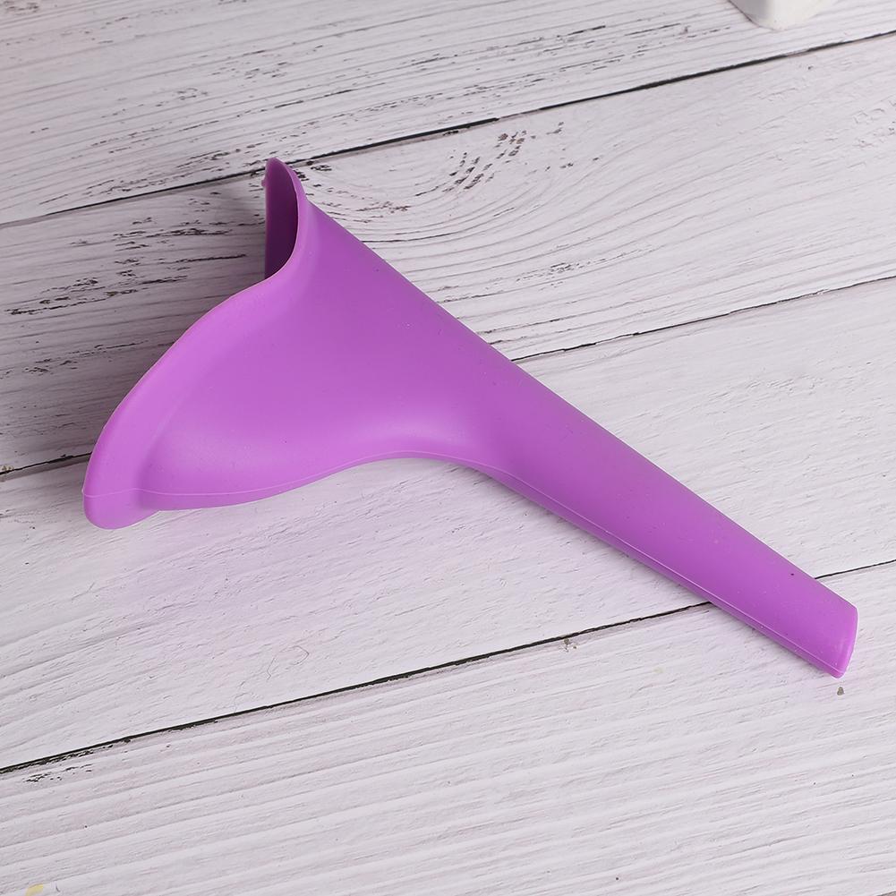 Camping Urine Devices Portable Women Funnel Urinal Female Urination ToiletPurple