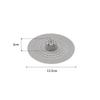 Durable Anti-blocking Hair Kitchen Sink Filter Round Lightweight Hair Filter Stain Resistant Silicone Sink Strainer Kitchen
