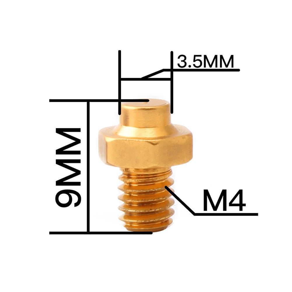 10pcs Mountain Bike Screws Pedal Anti-Slip Screws Bolt Bike Water Bottle Cage Screw Aluminum Bicycle Pedal Bolts