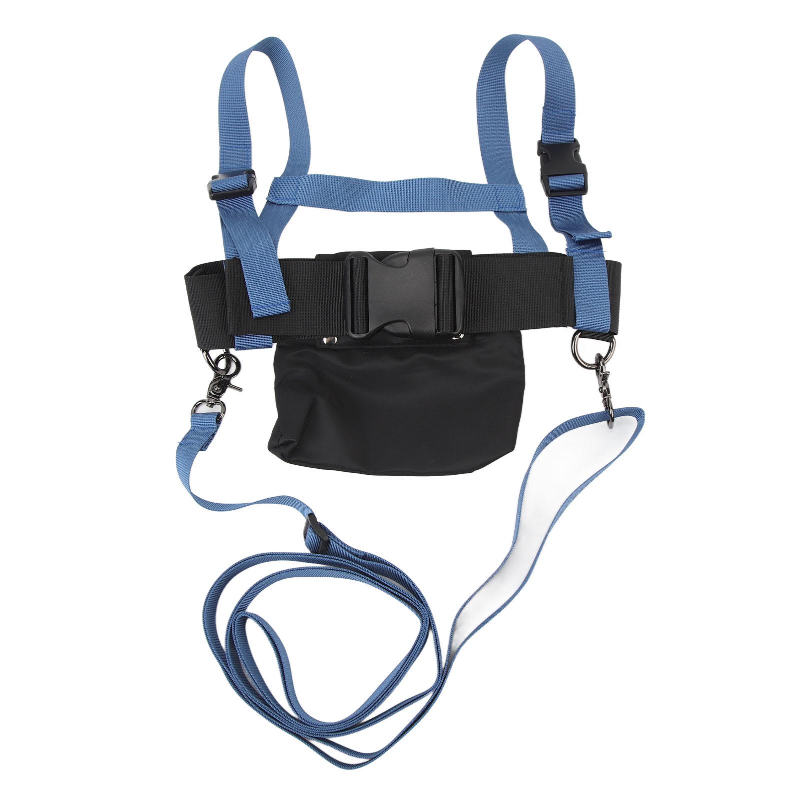 

Лыжный сноубордический страховочный пояс с поводком, сумка, нейлон, регулируемый контроль скорости, учебное лыжное тренировочное оборудование