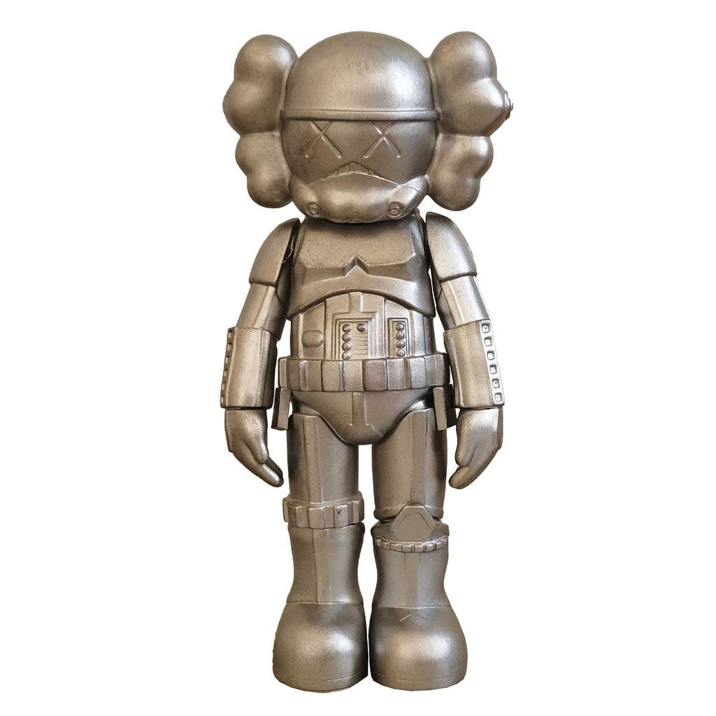 Kaws Semi-Dissected Bear Figure Ornament - Trendy Decorative Toy for Living Room Collection Gift