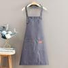 Stain-Proof Canvas Apron with Custom Logo for Western Restaurants, Hot Pot Establishments, and Milk Tea Shops