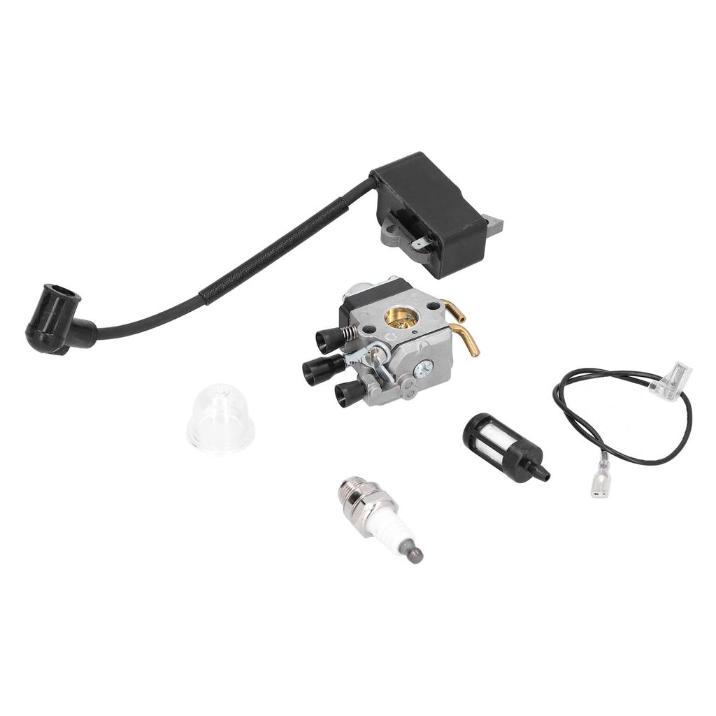 Carburetor Ignition Coil Sparking Plug Set for STIHL FS75 FS80 FS85 FC85 HT70 HS75 HS80