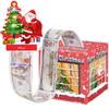 Themed Christmas Santa House Pattern Money Box Gift Box For Gifting Festive