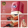 2K HD Tragbarer Sport-Camcorder Daumen Mini Lippenstiftkamera Für Studenten Outdoor-Fotografie Video Lange Akkulaufzeit Schlüsselanhänger
