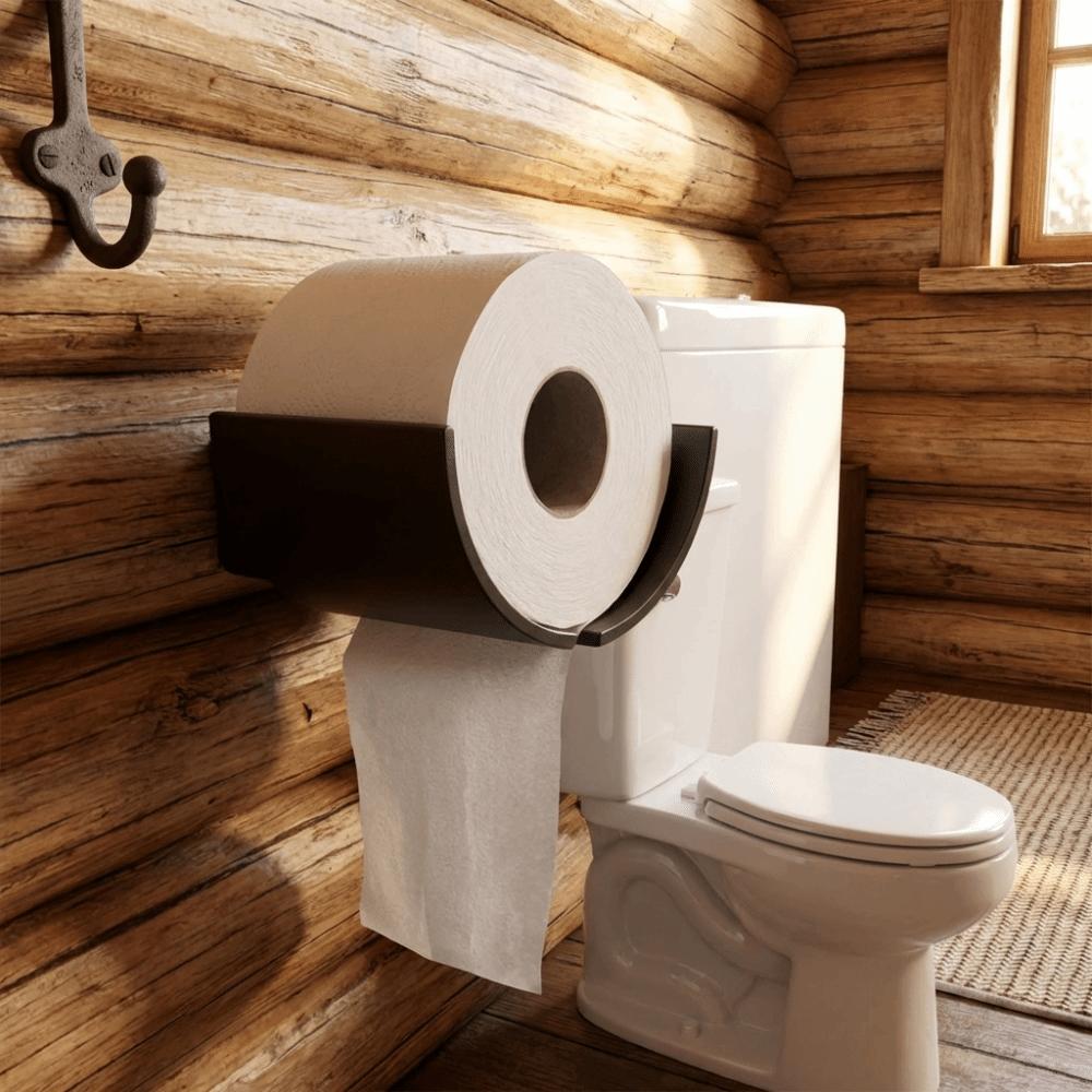 Plastic Wall-Mounted Paper Towel Box Space-Saving Paper Storage Rack Roll Paper Holder  Hotels