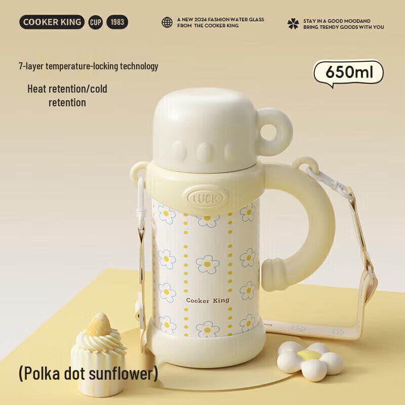 

Chui Da Huang 650ml Portable Stainless Steel Insulated Mug