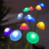 Garden Light Solar Powered Jellyfish Shape Outdoor Yard Light Waterproof Scratch-Resistant Small Size Garden Lamp