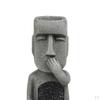 10 Inch Moai Monolith Garden Sculpture in Easter Island Resin