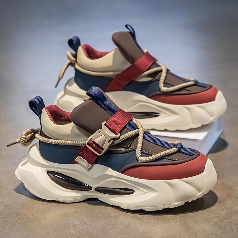 

Классическая мужская обувь Интернет-знаменитости папы обувь 2025 красивый взрыв вождение локомотив обувь новая универсальная обувь амортизирующая обувь для доски 39 красный