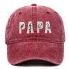 Verstellbare Vintage-Kappe für Damen und Herren für Outdoor-Wanderungen und Bergsteigen