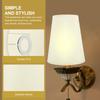 Einfacher Eleganter Lampenschirm für Schreibtischlampe E14 Fassung Kompakte Lichtabdeckung Kleine Lampenschirme Tisch Schlafzimmer Dekoration