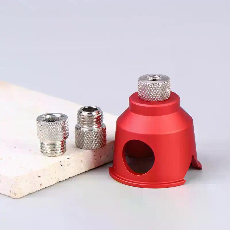 Carpenter Vertical Drill Guide 3-10mm Aluminum Doweling Jig Accurate Positioning Tool for Cabinet Installation