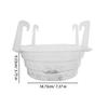 1/5pcs Hanging Plant Water Catcher Clear Plastics Plant Water Catcher Tray Outdoor Garden Flower Pot Decoration Drip Pans Tool