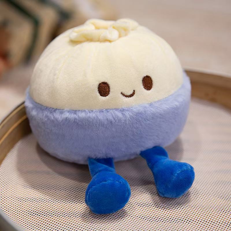 20/30cm Simulation Dumpling Doll Plush Toy Handmade Doll Cartoon Anime Cute Pillow Cushion Family Children Birthday Gift Doll