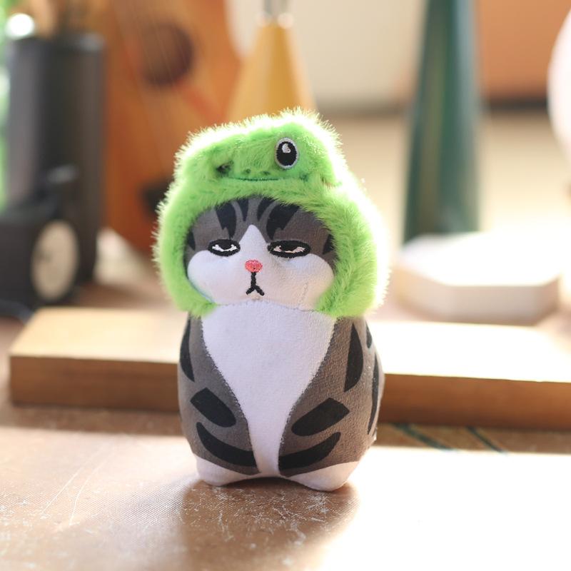 Niedliche süße Katze Anhänger Plüsch Spielzeug Puppe Kätzchen Tasche hängen Schlüsselanhänger Puppe Puppe